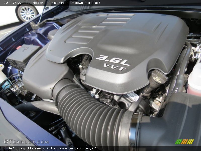 Jazz Blue Pearl / Motown Pearl/Black 2013 Chrysler 300 Motown
