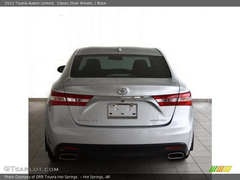 Classic Silver Metallic / Black 2013 Toyota Avalon Limited