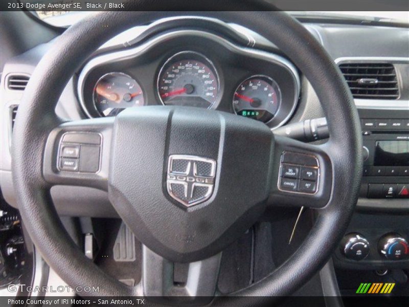 Black / Black 2013 Dodge Avenger SE