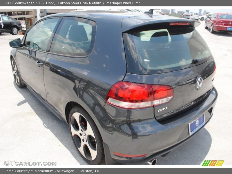 Carbon Steel Gray Metallic / Interlagos Plaid Cloth 2013 Volkswagen GTI 2 Door