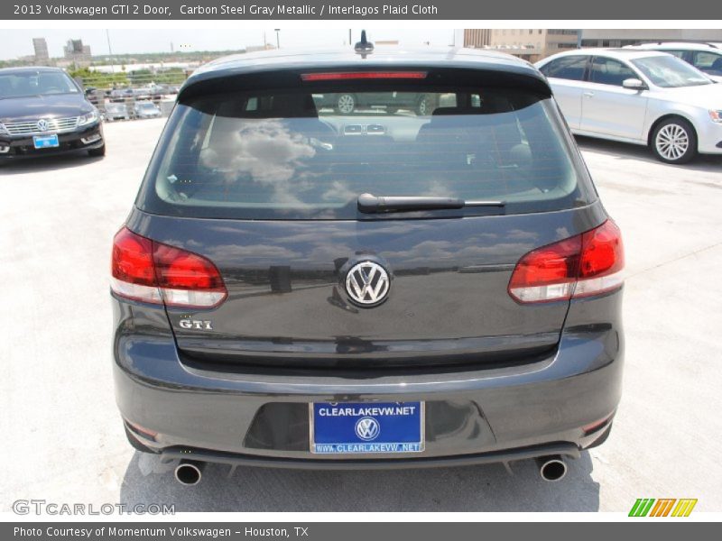 Carbon Steel Gray Metallic / Interlagos Plaid Cloth 2013 Volkswagen GTI 2 Door