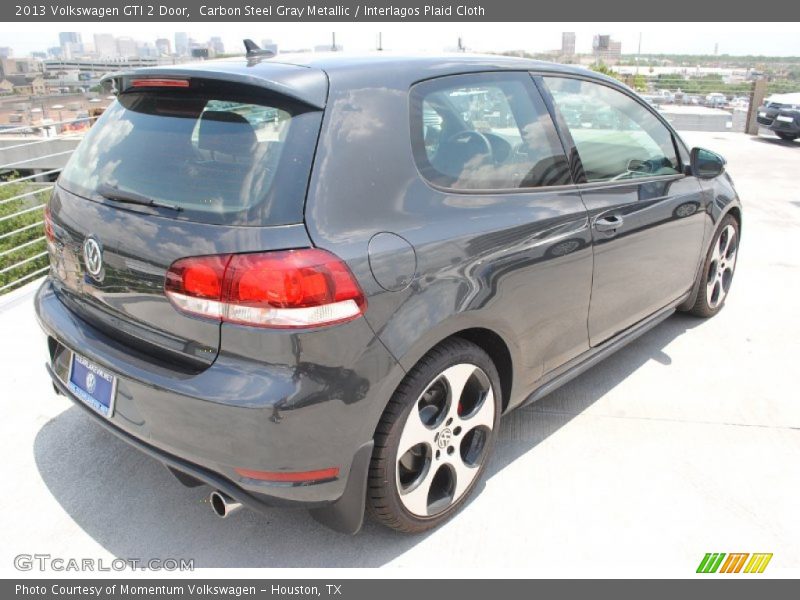 Carbon Steel Gray Metallic / Interlagos Plaid Cloth 2013 Volkswagen GTI 2 Door