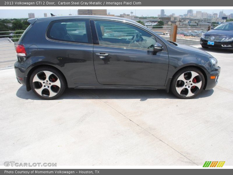 Carbon Steel Gray Metallic / Interlagos Plaid Cloth 2013 Volkswagen GTI 2 Door