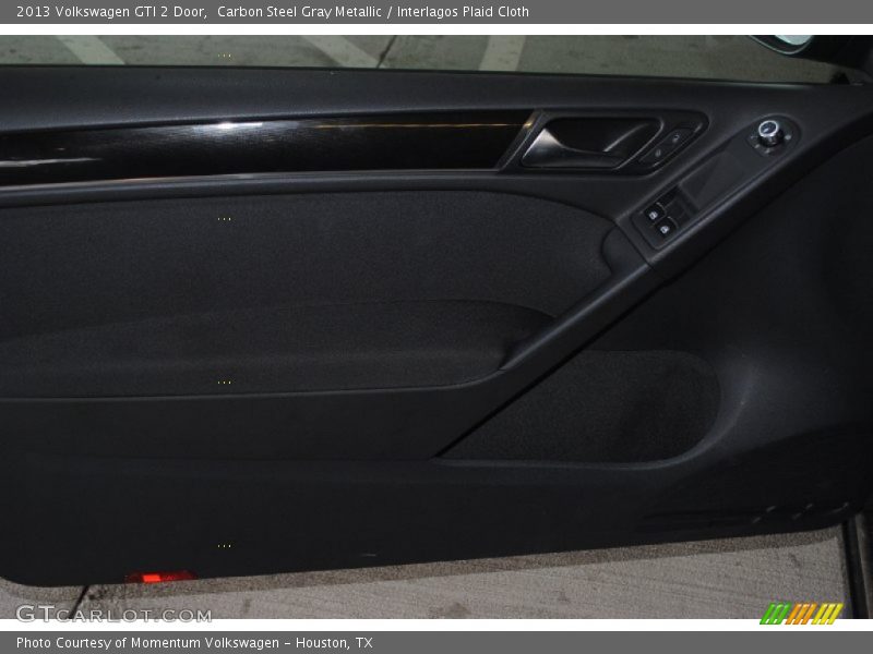 Carbon Steel Gray Metallic / Interlagos Plaid Cloth 2013 Volkswagen GTI 2 Door