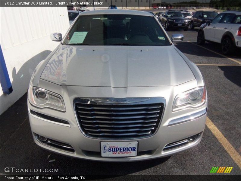 Bright Silver Metallic / Black 2012 Chrysler 300 Limited