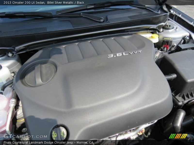 Billet Silver Metallic / Black 2013 Chrysler 200 LX Sedan