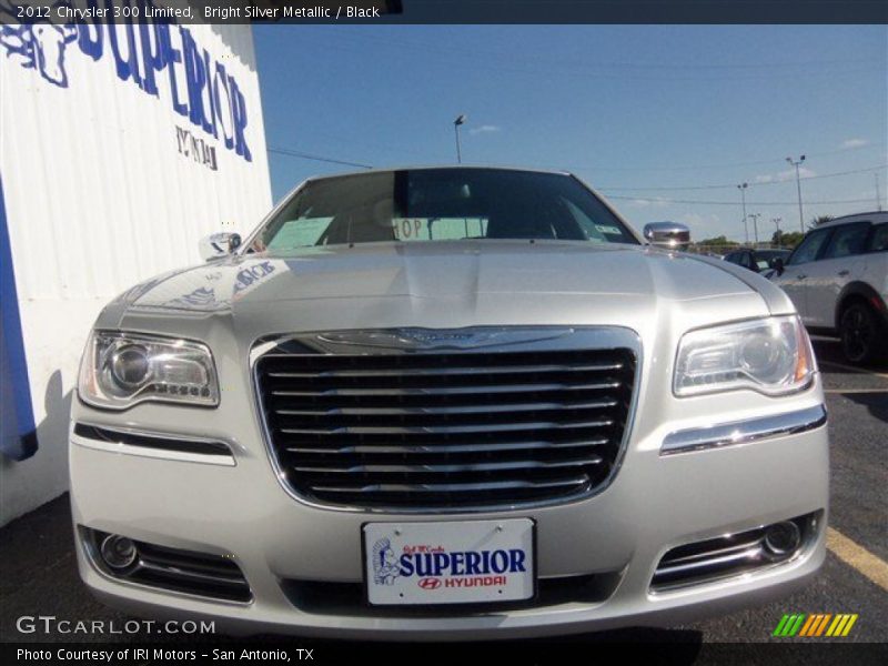 Bright Silver Metallic / Black 2012 Chrysler 300 Limited