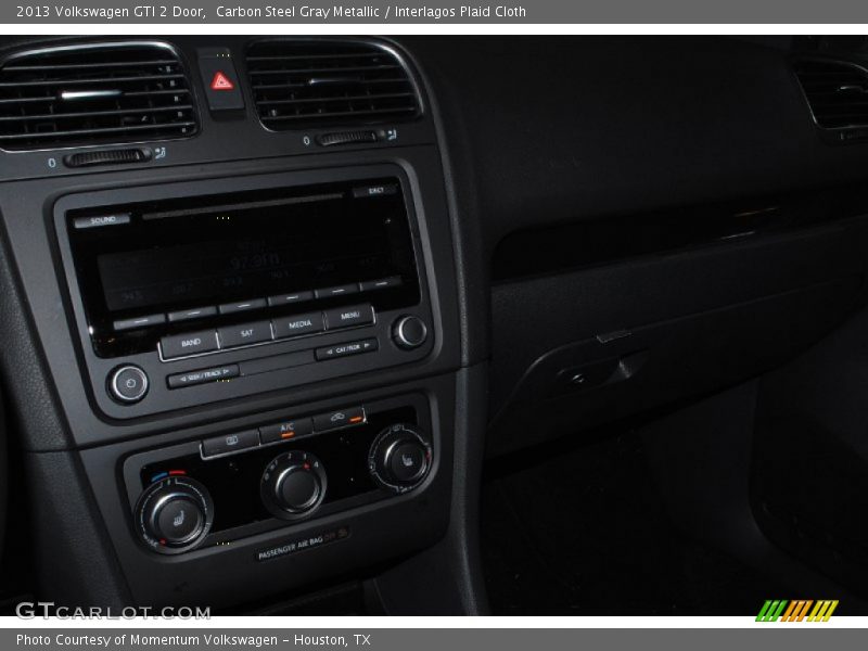 Carbon Steel Gray Metallic / Interlagos Plaid Cloth 2013 Volkswagen GTI 2 Door