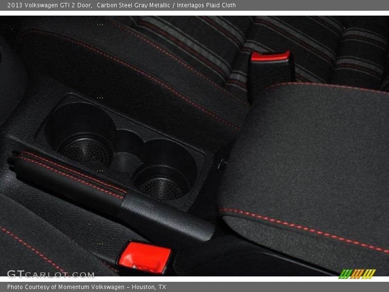 Carbon Steel Gray Metallic / Interlagos Plaid Cloth 2013 Volkswagen GTI 2 Door