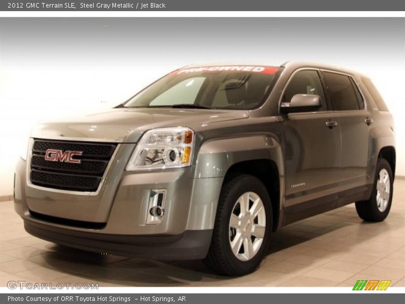Steel Gray Metallic / Jet Black 2012 GMC Terrain SLE