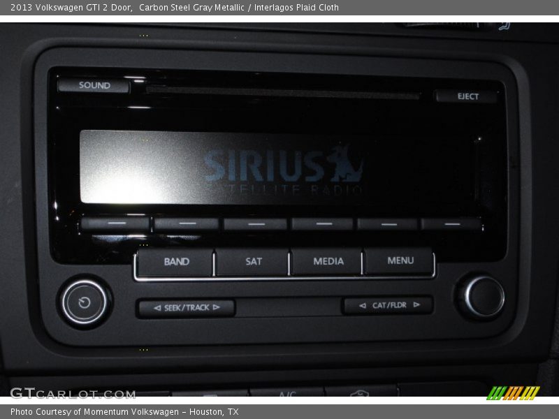 Carbon Steel Gray Metallic / Interlagos Plaid Cloth 2013 Volkswagen GTI 2 Door
