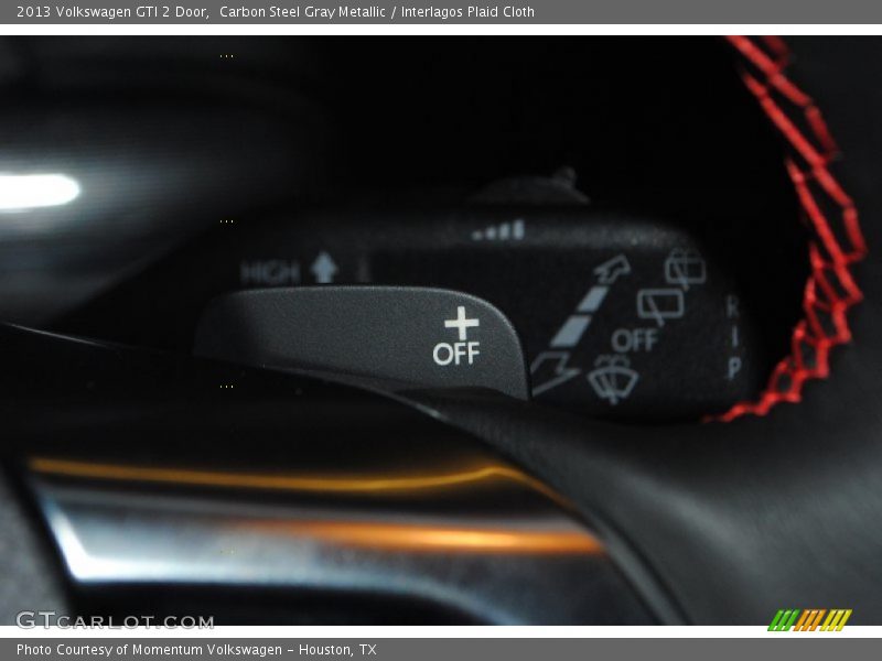Carbon Steel Gray Metallic / Interlagos Plaid Cloth 2013 Volkswagen GTI 2 Door