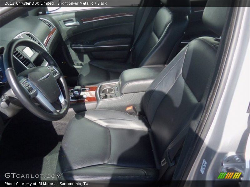 Bright Silver Metallic / Black 2012 Chrysler 300 Limited