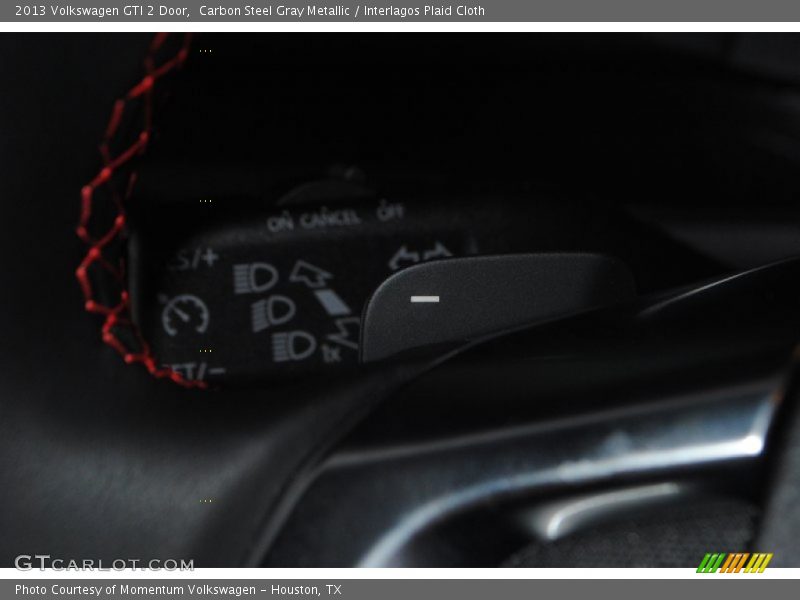 Carbon Steel Gray Metallic / Interlagos Plaid Cloth 2013 Volkswagen GTI 2 Door