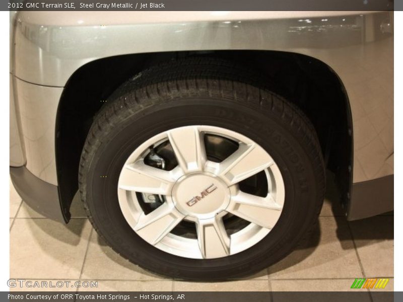 Steel Gray Metallic / Jet Black 2012 GMC Terrain SLE