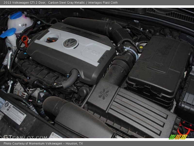 Carbon Steel Gray Metallic / Interlagos Plaid Cloth 2013 Volkswagen GTI 2 Door
