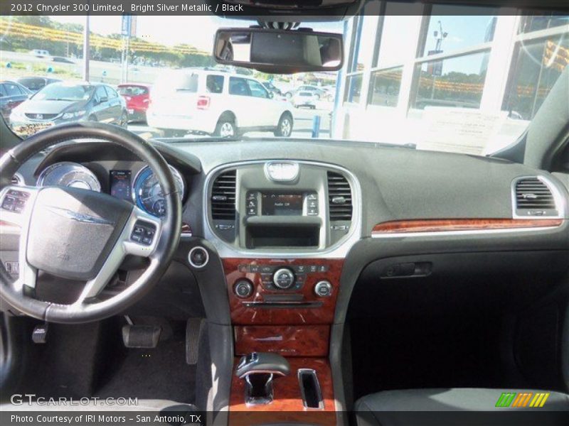 Bright Silver Metallic / Black 2012 Chrysler 300 Limited