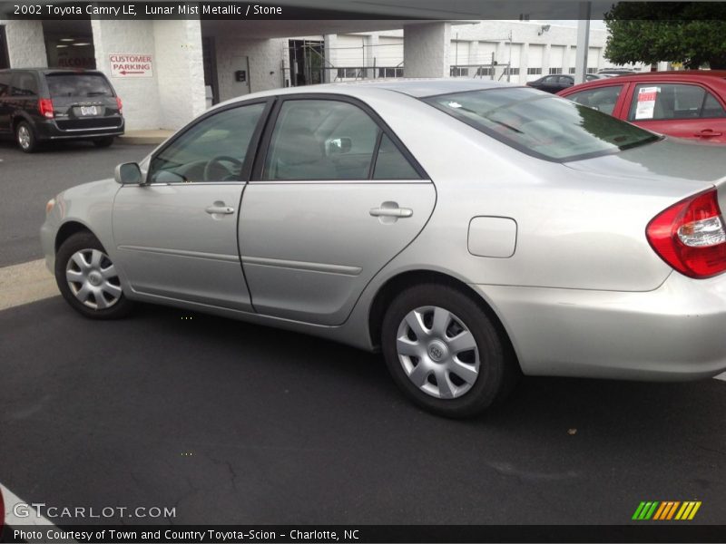 Lunar Mist Metallic / Stone 2002 Toyota Camry LE