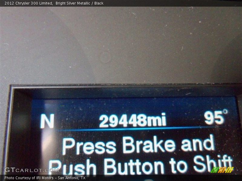 Bright Silver Metallic / Black 2012 Chrysler 300 Limited