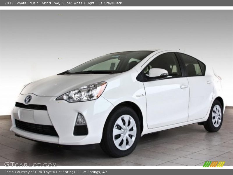 Front 3/4 View of 2013 Prius c Hybrid Two