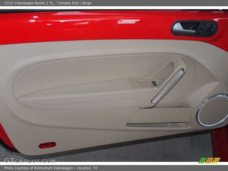Tornado Red / Beige 2013 Volkswagen Beetle 2.5L