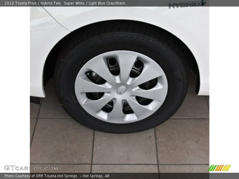  2013 Prius c Hybrid Two Wheel