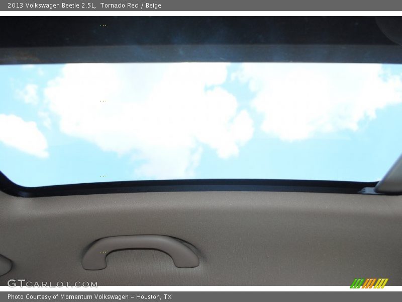Tornado Red / Beige 2013 Volkswagen Beetle 2.5L