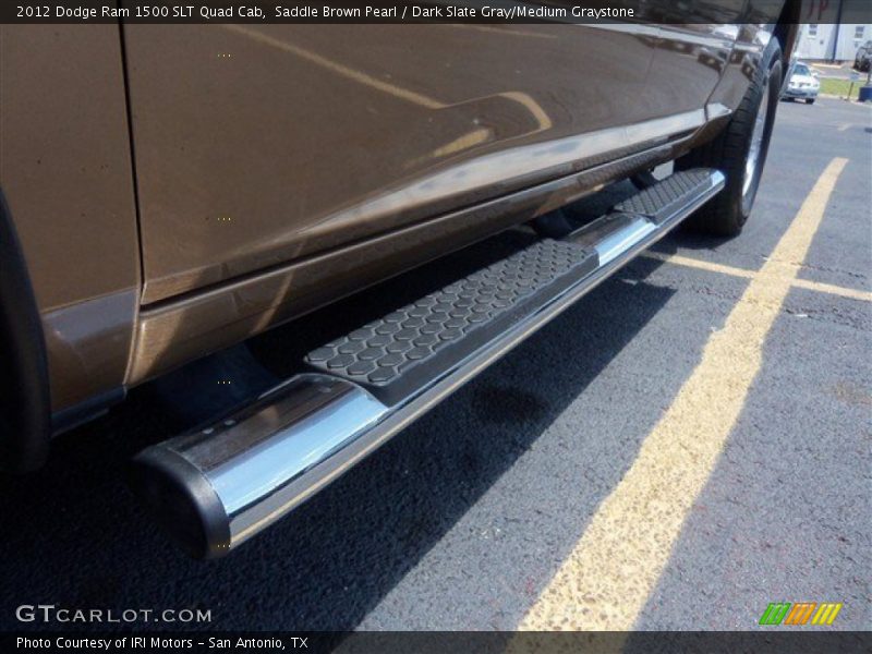 Saddle Brown Pearl / Dark Slate Gray/Medium Graystone 2012 Dodge Ram 1500 SLT Quad Cab