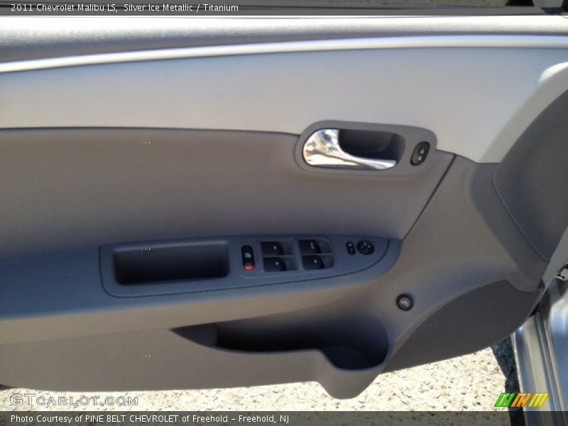 Silver Ice Metallic / Titanium 2011 Chevrolet Malibu LS
