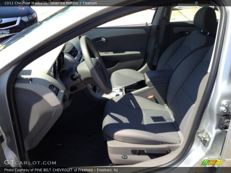 Silver Ice Metallic / Titanium 2011 Chevrolet Malibu LS