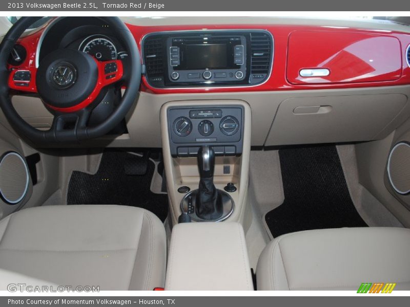 Tornado Red / Beige 2013 Volkswagen Beetle 2.5L