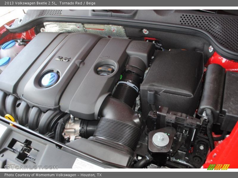 Tornado Red / Beige 2013 Volkswagen Beetle 2.5L