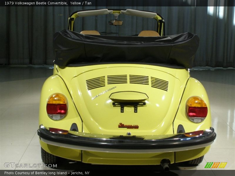 Yellow / Tan 1979 Volkswagen Beetle Convertible
