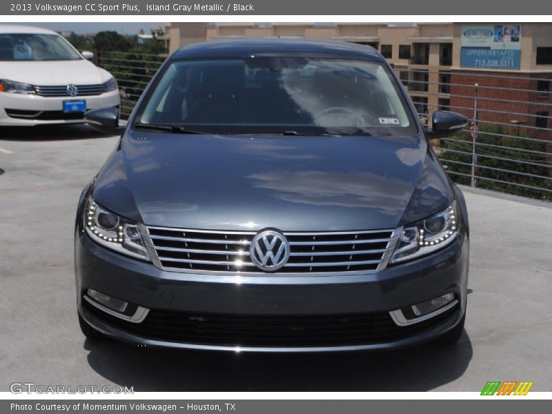 Island Gray Metallic / Black 2013 Volkswagen CC Sport Plus