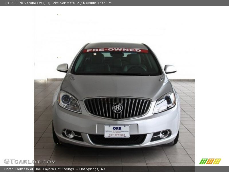 Quicksilver Metallic / Medium Titanium 2012 Buick Verano FWD