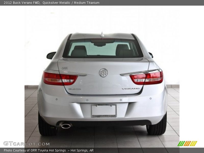  2012 Verano FWD Quicksilver Metallic