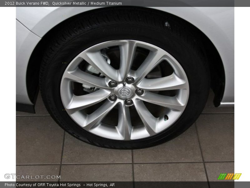  2012 Verano FWD Wheel