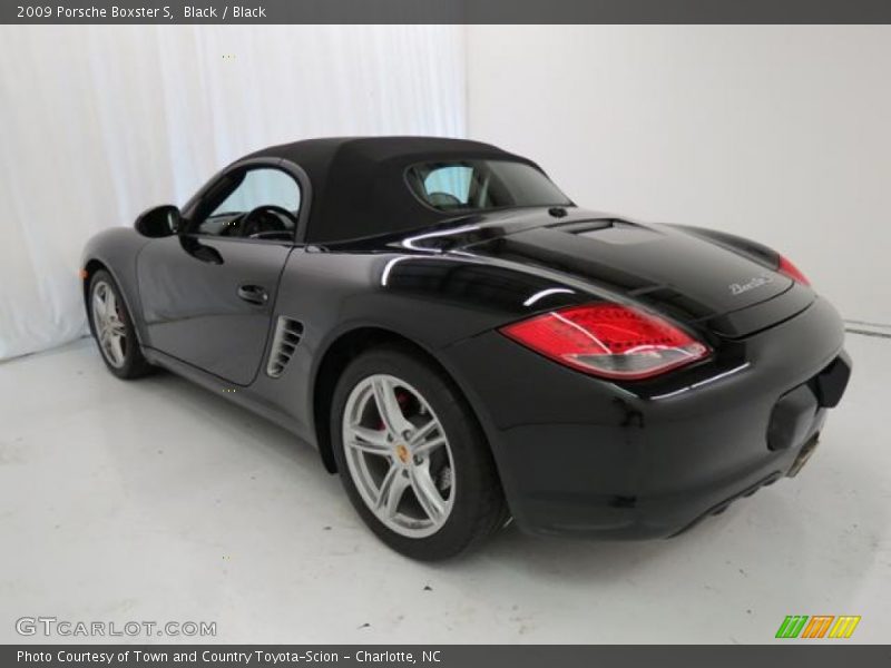 Black / Black 2009 Porsche Boxster S