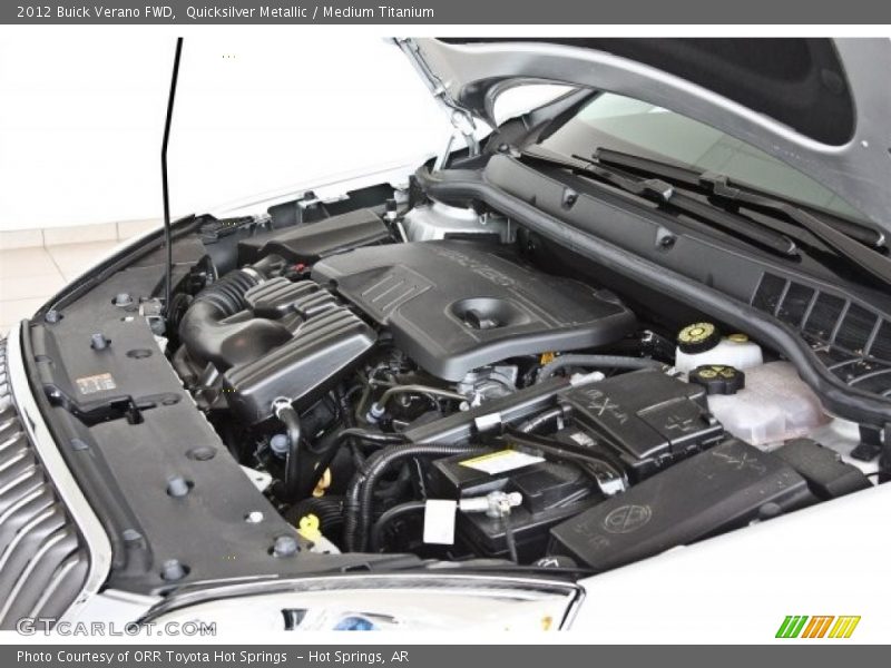  2012 Verano FWD Engine - 2.4 Liter Flex-Fuel SIDI DOHC 16-Valve VVT ECOTEC 4 Cylinder