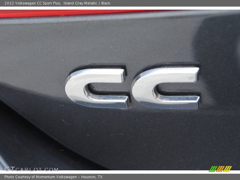 Island Gray Metallic / Black 2013 Volkswagen CC Sport Plus