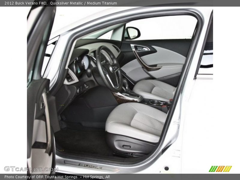 Quicksilver Metallic / Medium Titanium 2012 Buick Verano FWD