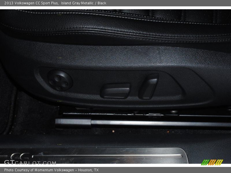 Island Gray Metallic / Black 2013 Volkswagen CC Sport Plus