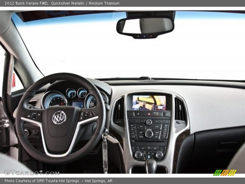 Quicksilver Metallic / Medium Titanium 2012 Buick Verano FWD