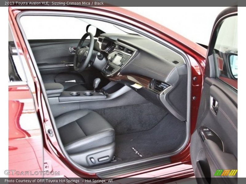 Sizzling Crimson Mica / Black 2013 Toyota Avalon XLE