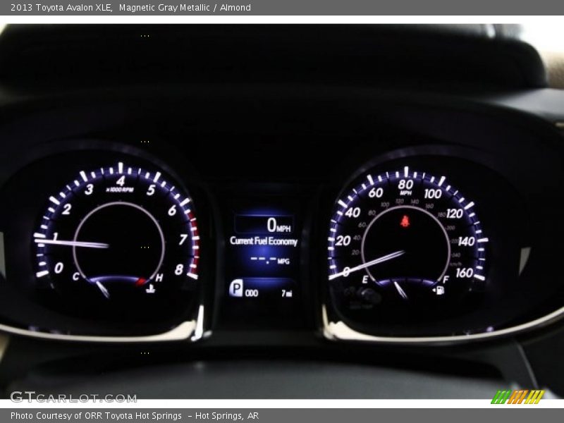 Magnetic Gray Metallic / Almond 2013 Toyota Avalon XLE