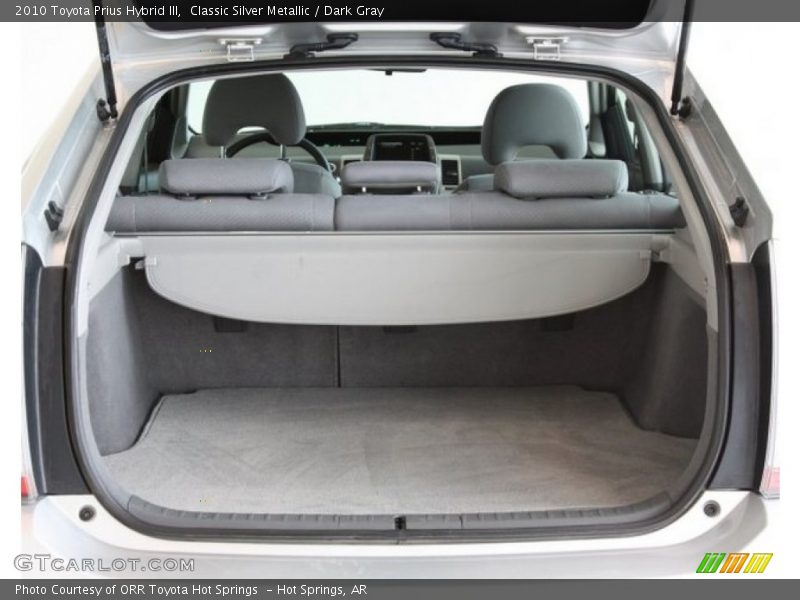 Classic Silver Metallic / Dark Gray 2010 Toyota Prius Hybrid III