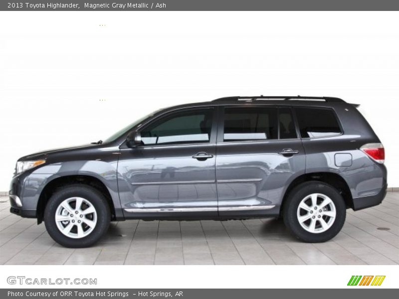 Magnetic Gray Metallic / Ash 2013 Toyota Highlander