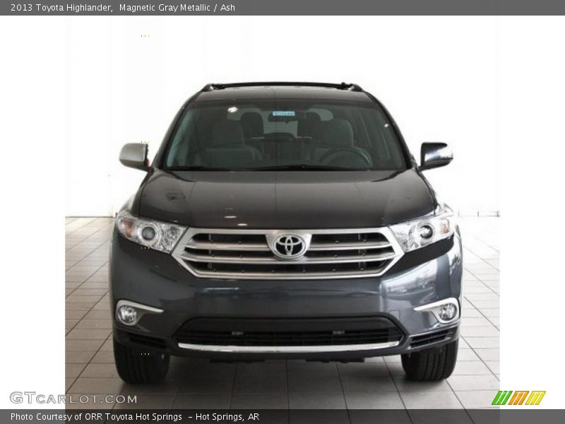 Magnetic Gray Metallic / Ash 2013 Toyota Highlander
