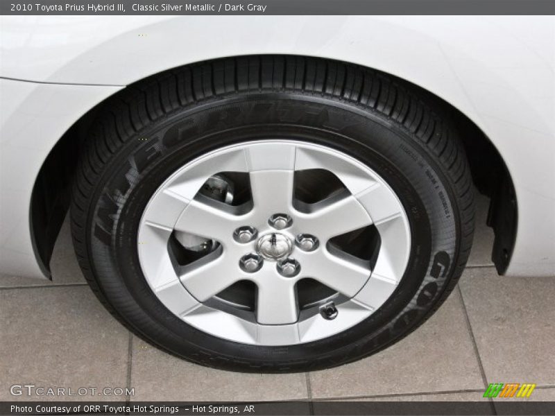 Classic Silver Metallic / Dark Gray 2010 Toyota Prius Hybrid III
