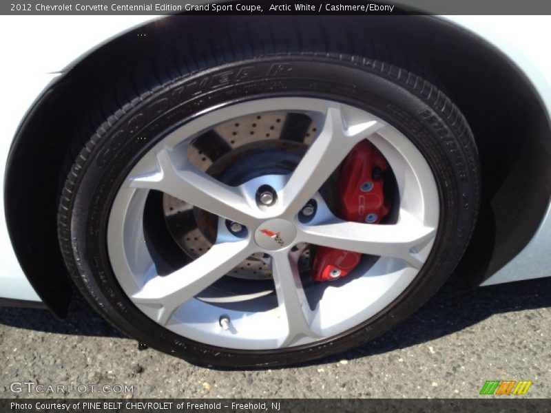  2012 Corvette Centennial Edition Grand Sport Coupe Wheel